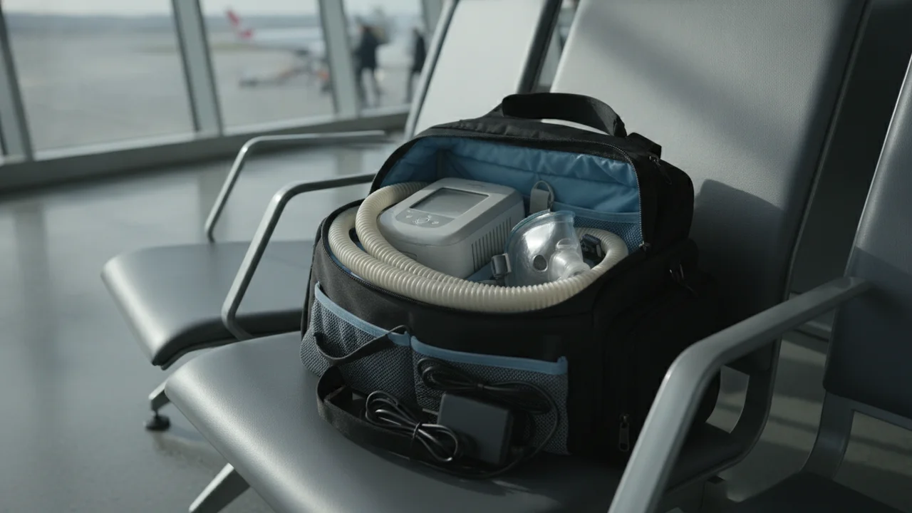 Voyager avec un appareil CPAP en avion : guide complet