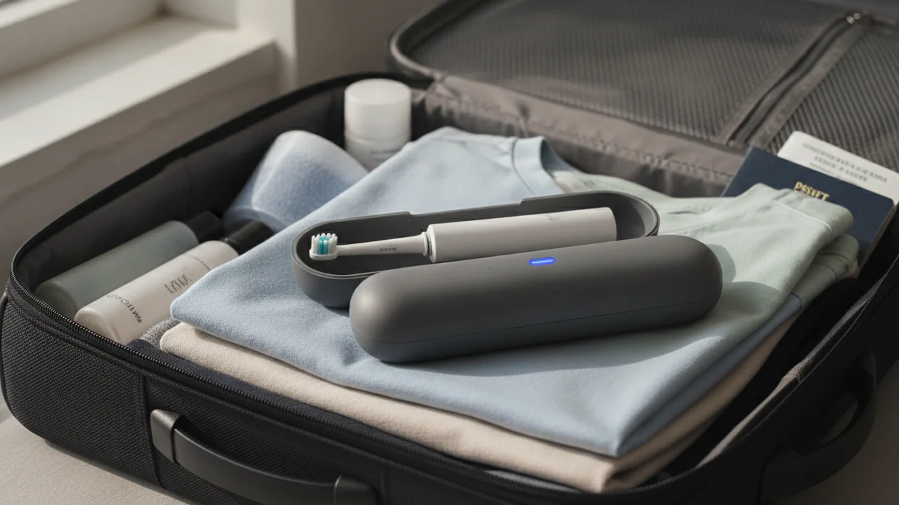Brosse à dents électrique en avion : Soute ou Cabine ?