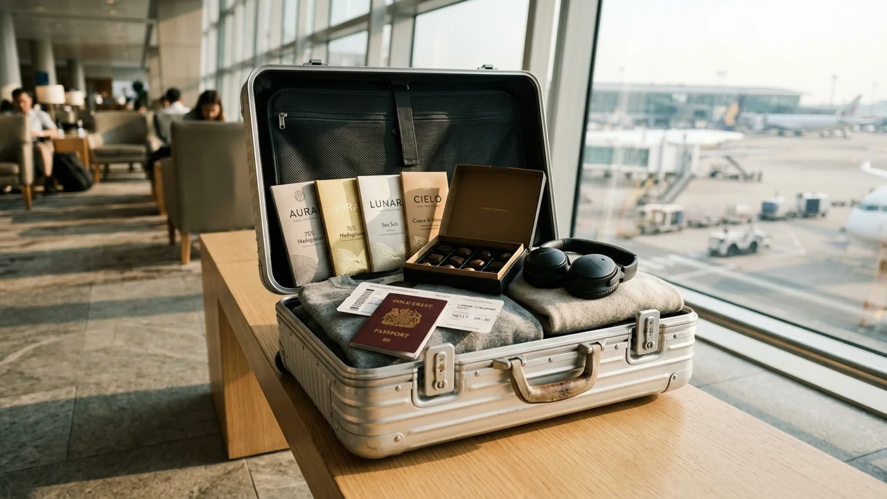 Chocolat en avion et bagage cabine : Règles, 100 ml & douane (2026)