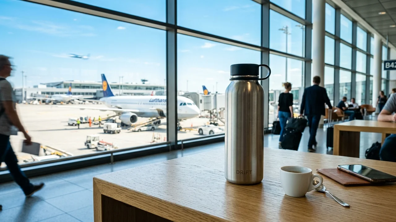 Gourde en avion : règles de sécurité et conseils pratiques