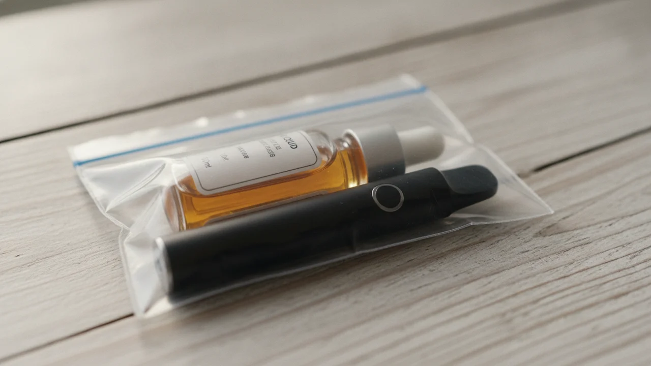 Liquide e-cigarette en avion : règles en soute et cabine