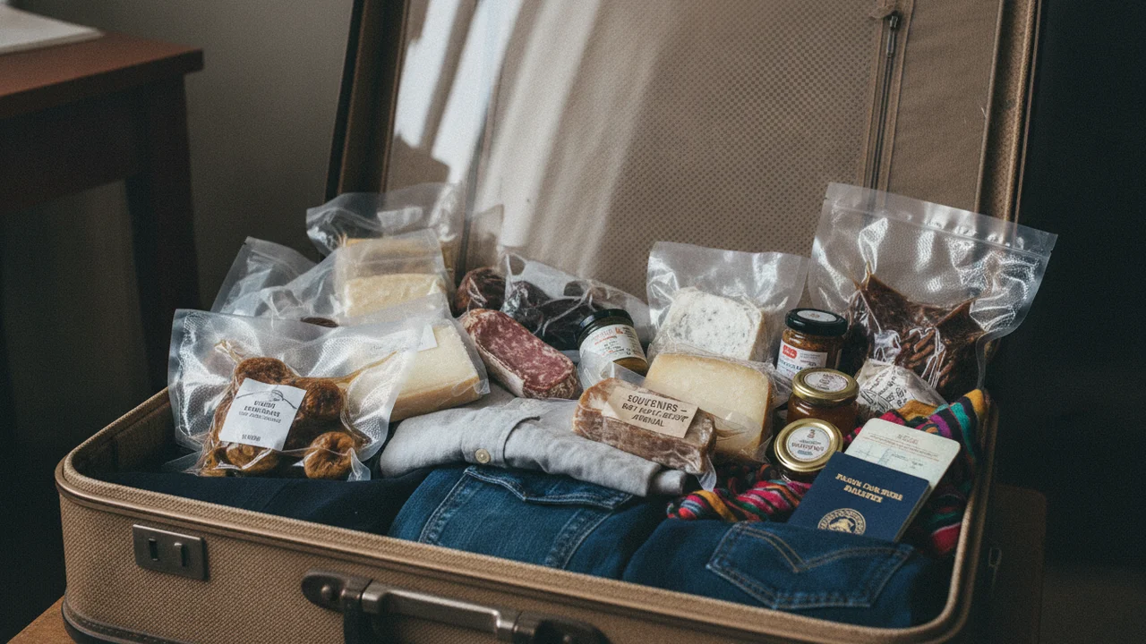 Nourriture en soute d'avion : Aliments permis & interdits