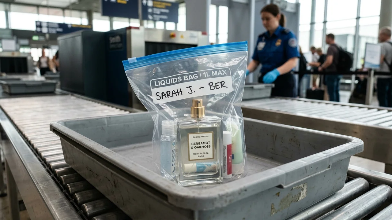 Parfum 100 ml en avion cabine : règles et conseils