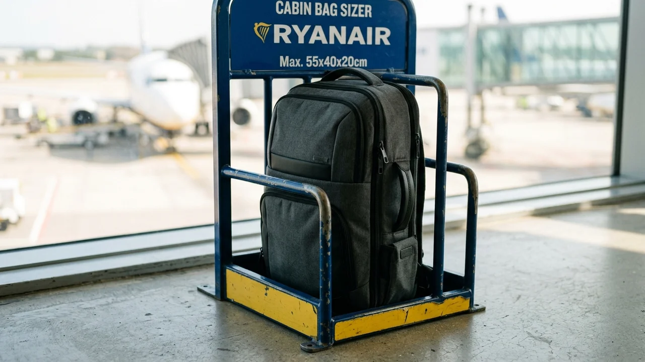 Bagage cabine Ryanair 2026 : Dimensions & éviter les 45€